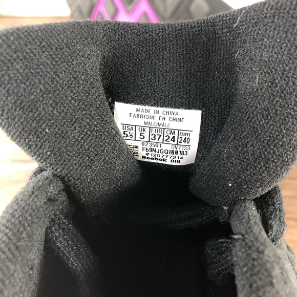 Reebok Aztrek Hexalite Sneakers Black Purple Teal Women's Size 7 - Picture 9 of 9